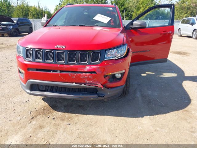 3C4NJDEB0MT546178 Jeep Compass 80th Anniversary 4x4