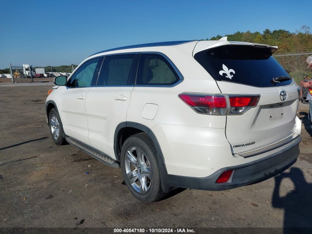 5TDYKRFH3GS137505 Toyota Highlander Limited V6
