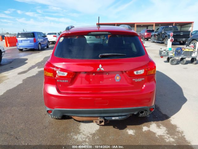 4A4AP4AU5FE011265 Mitsubishi Outlander Sport Se