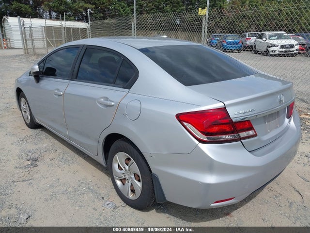 Honda Civic Lx 2014 2HGFB2F5XEH551186 Image 3