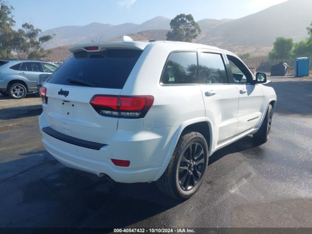 1C4RJEAGXJC323162 Jeep Grand Cherokee Altitude 4x2