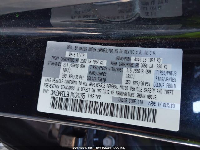 3MVDMBDL9LM108185 Mazda Cx-30 Preferred Package