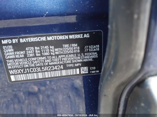 WBXYJ1C03L5R23424 BMW X2 Xdrive28i