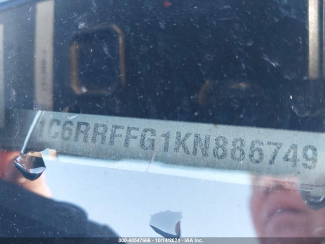 RAM 2019 2019 1C6RRFFG1KN886749 Image 9