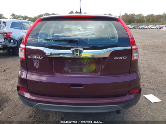 5J6RM4H39FL017138 Honda CR-V LX