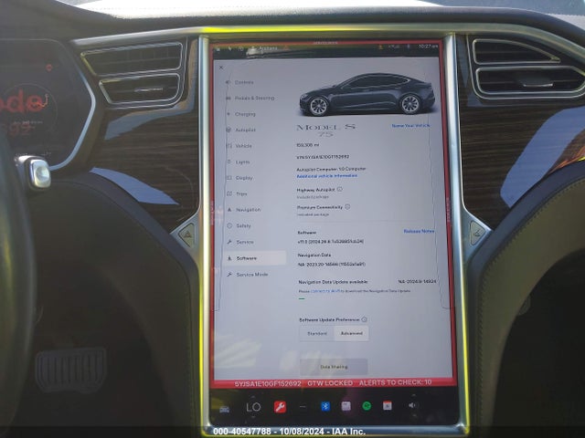 Tesla Model S 60/70/75/85 2016 5YJSA1E10GF152692 Image 19