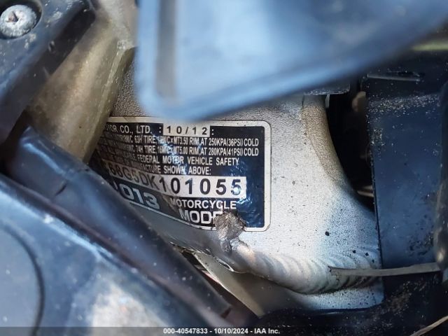 2013 HONDA GL1800 JH2SC68G5DK101055 Photo 9