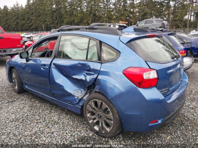 JF1GPAU6XGH247266 Subaru Impreza 2.0i Sport Limited