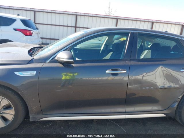 KNAGT4LE3H5018492 KIA OPTIMA HYBRID