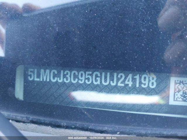 5LMCJ3C95GUJ24198 Lincoln Mkc Reserve