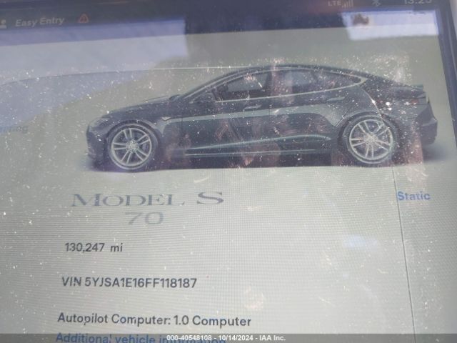 5YJSA1E16FF118187 Tesla Model S 60/70/85