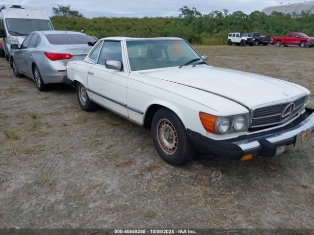 1981 MERCEDES-BENZ 380 WDBBA45A7BB005295