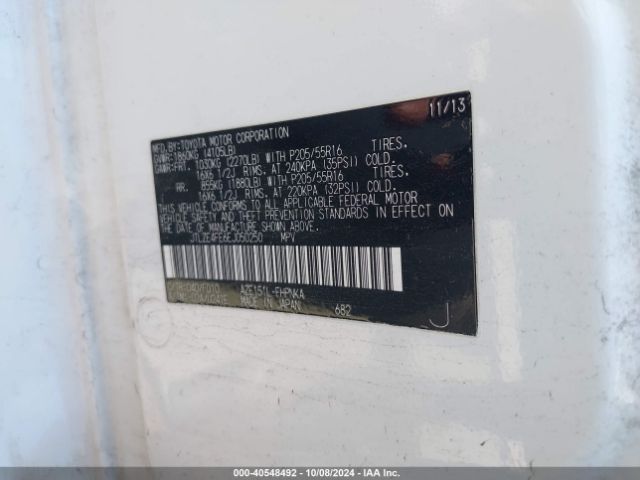 JTLZE4FE6EJ050250 Scion XB
