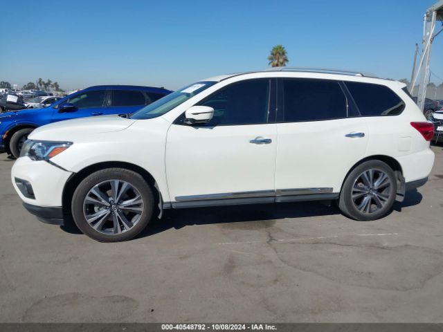 5N1DR2MN0KC580680 Nissan Pathfinder Platinum