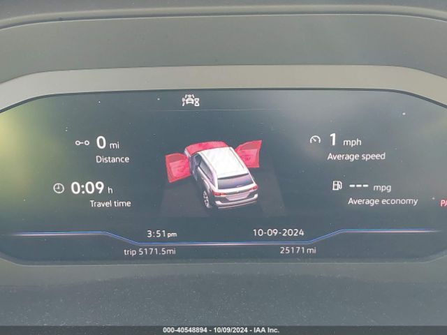 1V2HR2CA2PC542345 Volkswagen Atlas 3.6l V6 Se W/technology