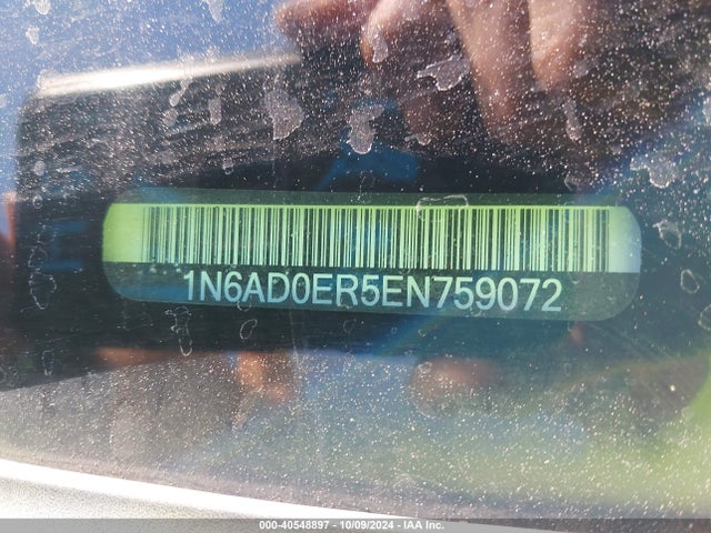 Nissan Frontier Sv 2014 1N6AD0ER5EN759072 Image 9