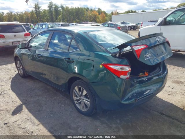 2T1BPRHE3EC031149 Toyota Corolla Le Eco Plus