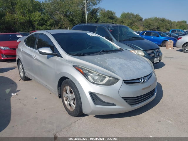Hyundai ELANTRA SE 2015 5NPDH4AE5FH651261 Image 1