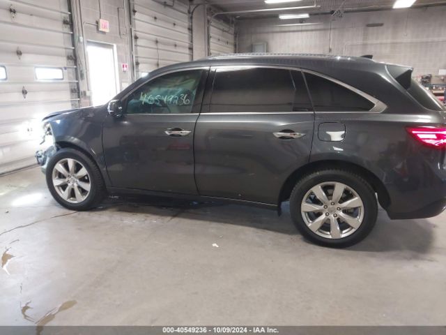 5FRYD4H90GB043457 Acura Mdx Advance   Entertainment Packages/advance Package