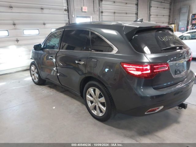 5FRYD4H90GB043457 Acura Mdx Advance   Entertainment Packages/advance Package