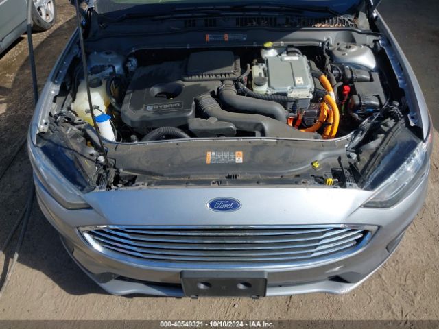 3FA6P0LU4LR185202 Ford Fusion Hybrid Se