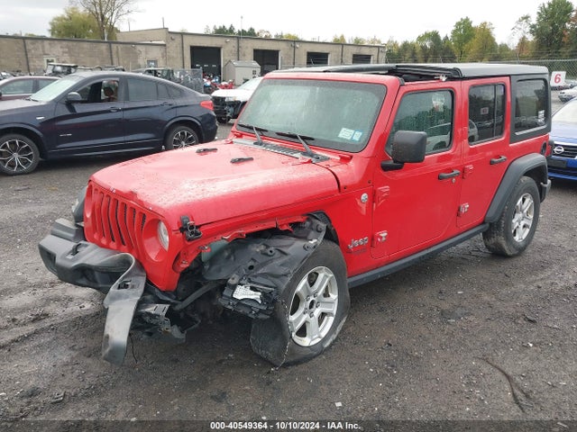 1C4HJXDG1JW122235 Jeep Wrangler Unlimited Sport S 4x4