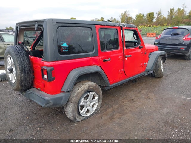 1C4HJXDG1JW122235 Jeep Wrangler Unlimited Sport S 4x4