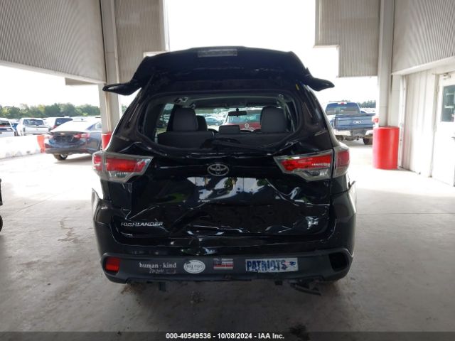 5TDZKRFH7GS123014 Toyota Highlander Le Plus V6