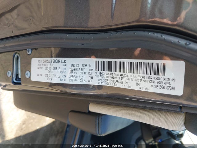 Jeep Cherokee Latitude 2015 1C4PJLCS6FW554403 Image 9