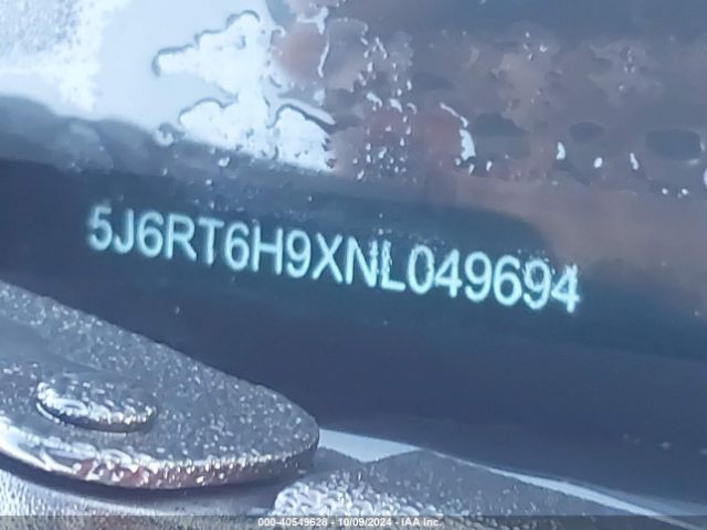 5J6RT6H9XNL049694 Honda Cr-v Hybrid Touring