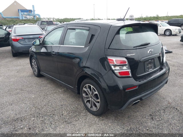 Chevrolet Sonic Lt Auto 2019 1G1JD6SB3K4120518 Image 3