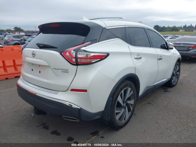 5N1AZ2MH5HN107786 Nissan Murano Platinum