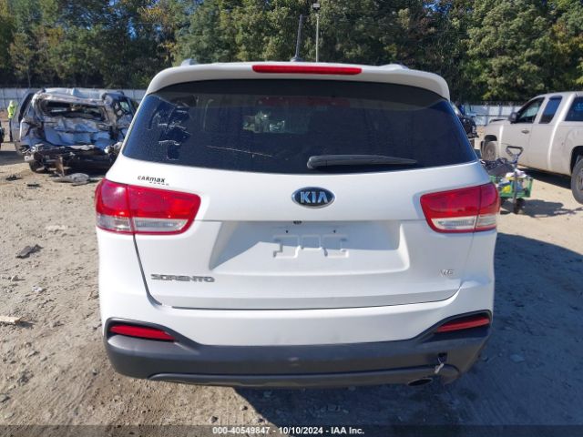 5XYPG4A55GG142201 KIA Sorento 3.3l Lx