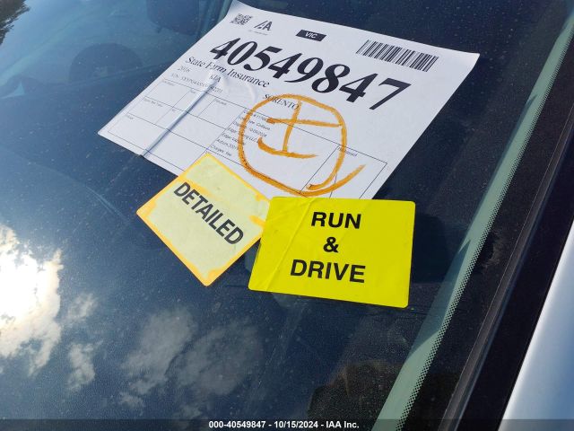 5XYPG4A55GG142201 KIA Sorento 3.3l Lx