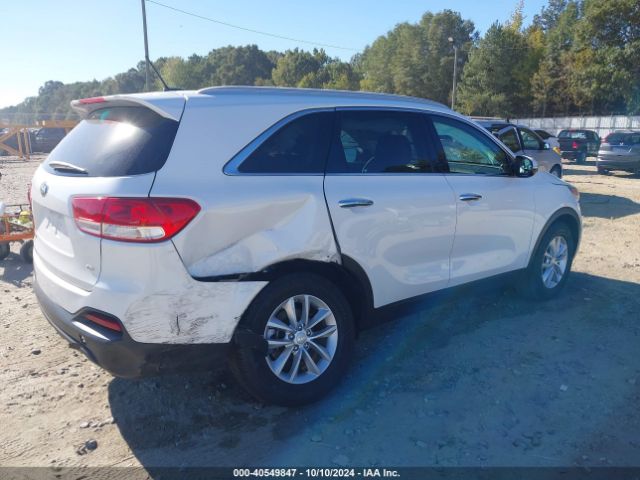 5XYPG4A55GG142201 KIA Sorento 3.3l Lx