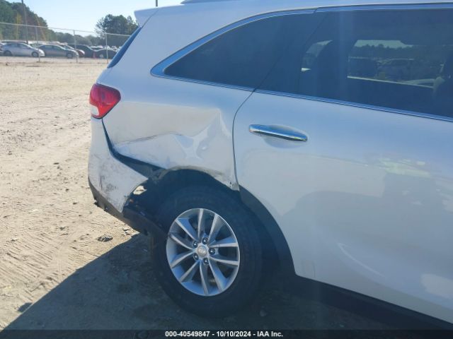 5XYPG4A55GG142201 KIA Sorento 3.3l Lx