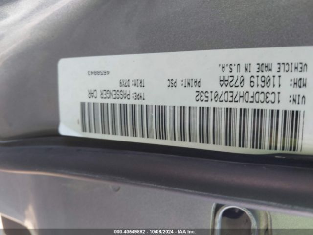 1C3CDFDH7ED701532 Dodge Dart Aero