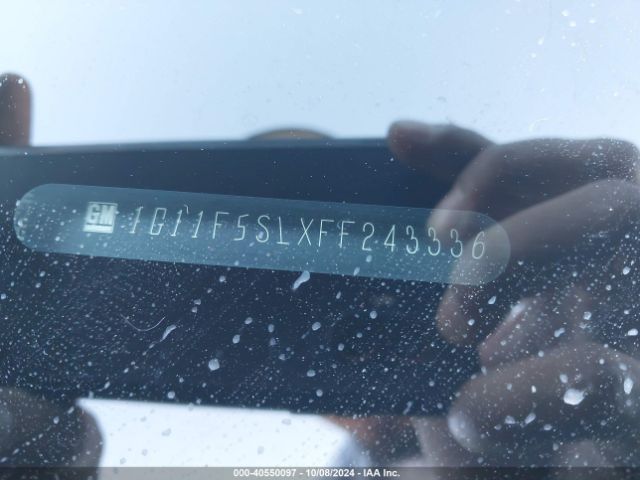 1G11F5SLXFF243336 Chevrolet Malibu 1lz