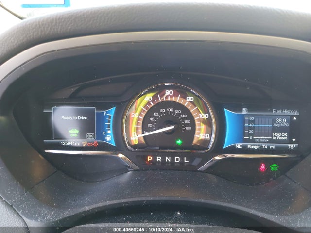 2019 Lincoln Mkz Hybrid Standard მანქანა იყიდება აუქციონზე, vin: 3LN6L5KU1KR632258, აუქციონის ნომერი: 40550245