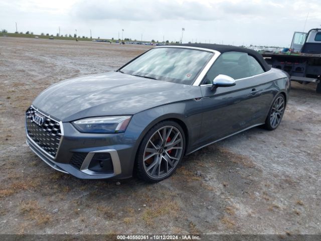 2021 AUDI S5 CABRIOLET WAUY4GF56MN003025 Photo 1