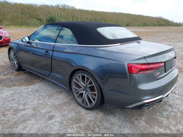 2021 AUDI S5 CABRIOLET WAUY4GF56MN003025 Photo 2