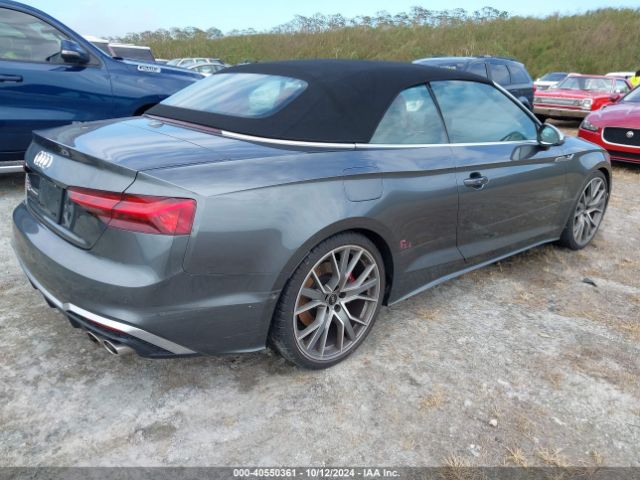 2021 AUDI S5 CABRIOLET WAUY4GF56MN003025 Photo 3