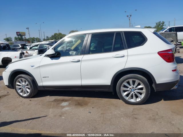 5UXWZ7C57F0M83445 BMW X3 Sdrive28i