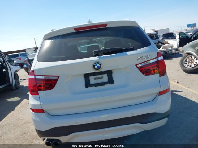 5UXWZ7C57F0M83445 BMW X3 Sdrive28i