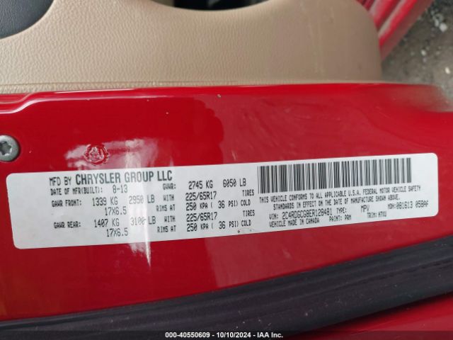 2C4RDGCG8ER128481 Dodge Grand Caravan Sxt