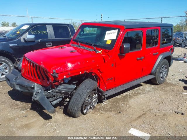 1C4HJXDG3NW243533 Jeep Wrangler Unlimited Sport S 4x4