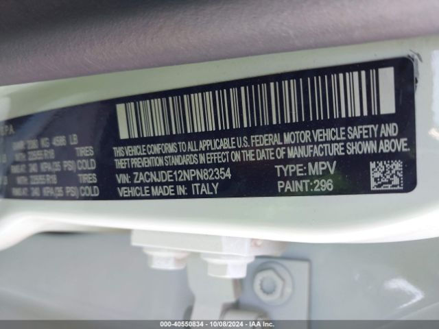 ZACNJDE12NPN82354 Jeep Renegade Altitude 4x4