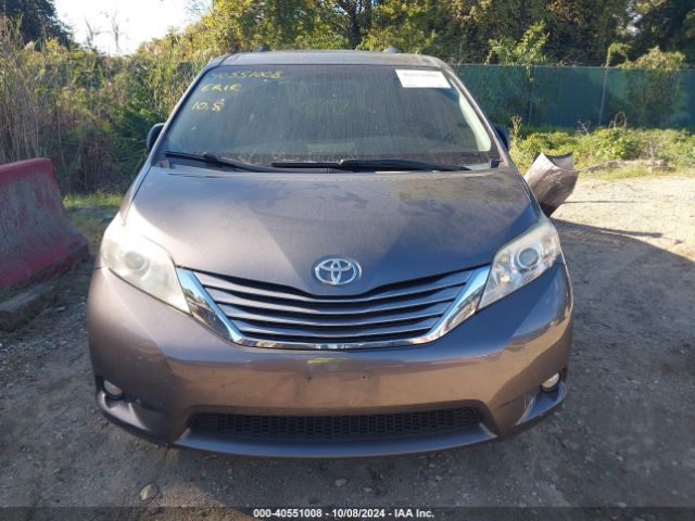 5TDYK3DCXFS551710 Toyota Sienna Xle 8 Passenger