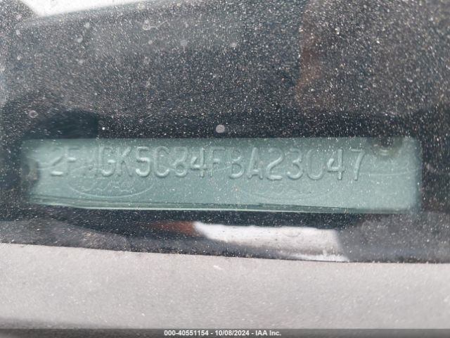 2FMGK5C84FBA23047 Ford FLEX SEL