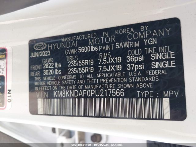 Hyundai Ioniq 5 Sel 2023 KM8KNDAF0PU217566 Image 9